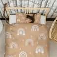 thumbnail image 3 of Boho Bohemia Rainbow Duvet Cover and Pillowcase Set for Single Bedding, Bedroom Accessories for Kids Teens, 3 of 5