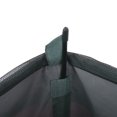thumbnail image 4 of Corner Slim Foldable Oxford Cloth Laundry Basket Bin Mesh Drawstring Dirty Clothes Hamper with 4 Support Rods Universal Wheels--Dark Grey, 4 of 7