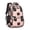 Black Cat and, variant on Black Cat and Dot Pink Pattern Backpack for School, Cute School Bag with Adjustable Shoulder Straps and Padded Back, 16.9"x12.6"x5.9"