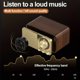 thumbnail image 2 of Vintage Classic Speaker Stereo Surround Super Bass Subwoofer AUX FM Radio AM/FM Radio, Retro Portable Wireless Speaker, 2 of 8