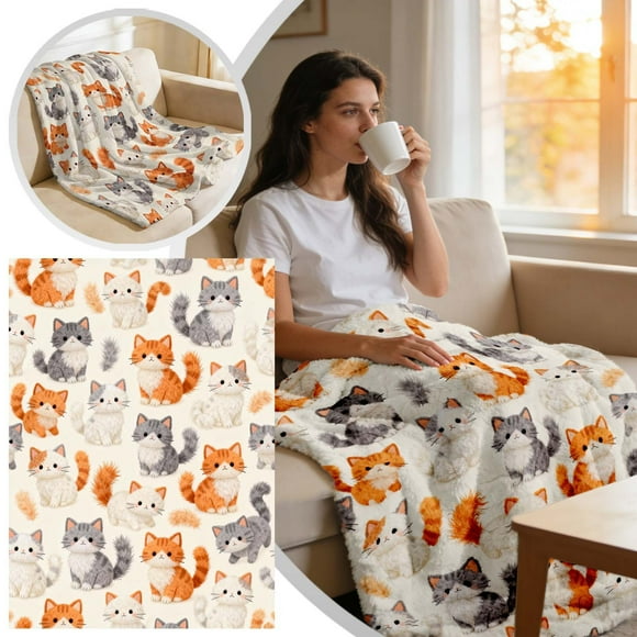 Soft All Season Cozy Bed Blanket For Home Travel And Everyday Comfort Warm Throw