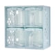 thumbnail image 2 of Juego de Caja Transparente para Condimentos con Asa y Cuchara | Recipiente para Especias Desmontable de 4 Piezas | Plástico Apto para Uso Alimentario | Organizador de Especias Apilable para Encimera, 2 of 6