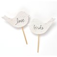 thumbnail image 1 of Gartner Studios Birch Love Birds Cake Topper, 1 of 2