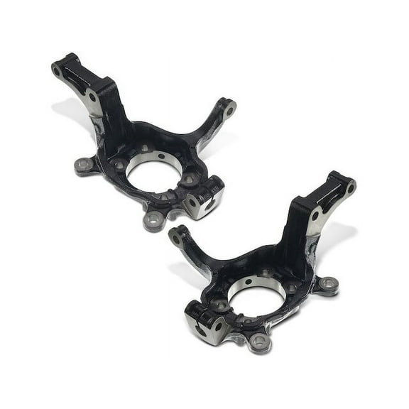 Front Steering Knuckle Kit 2 - Compatible with 2008 - 2015 Nissan Rogue Sport Utility 2.5L 4-Cylinder - Autopart Premium