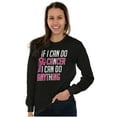 thumbnail image 5 of Cancer Survivor I Can Do Anything BCA Women's Long Sleeve T Shirt Brisco Brands S, 5 of 6