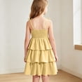 thumbnail image 5 of Piuwrlz Back to School Dresses Girls Uniform Preppy Dress Comfortable Bow-knot A-Line Princess Skirts Red Size 4 T, 5 of 10