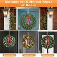 thumbnail image 7 of 1Pack 12" Clear Wreath Hangers for Front Door,Over The Door Hooks Easter Halloween Christmas Decorations Indoor Outdoor, 7 of 7