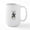 White, variant on CafePress - Black Tricolor Corgi Mugs - 15 oz Ceramic Large White Novelty Mug