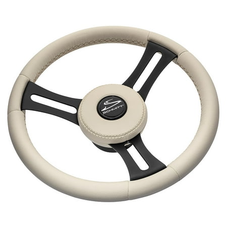Schmitt Marine Torcello Elite 14 Wheel - Beige Leather Cap - Whi... [PU081B11]