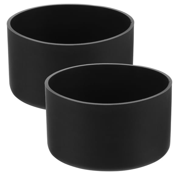 2 Pcs Silicone Bottle Sleeve Non- Glass Cups Sports Kettle Silica Gel
