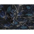 thumbnail image 3 of Ambesonne Night Jungle Quilted Coverlet 3 Pcs, Dreamy Nostalgic Bloom, Queen Size, Dark Indigo and Pale Camel, 3 of 4