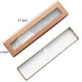 thumbnail image 6 of Exquisite Pencil Case Lining Design Paper Visible Transparent Window Pen Gifts Case for Daily Pink Paper, 6 of 6
