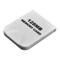 thumbnail image 2 of NATEFEMIN Expanded Storage Memory Card 128MB for GameCube WII Consoles Save High Scores Game Data, 2 of 8