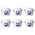 thumbnail image 1 of Cubos Halloween Con Adornos Paja Calabaza para () Blanco, 1 of 4