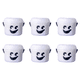thumbnail image 1 of Cubos Halloween Con Adornos Paja Calabaza para () Blanco, 1 of 4