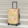 thumbnail image 6 of Rateoe wild meadow flowers Printed Luggage Cover, Suitcase Protector Fits 18-32 Inch Luggage-Medium, 6 of 7