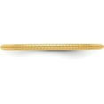 thumbnail image 4 of Avariah Diamonds Solid 10K Yellow Gold 1.4mm Beaded Stackable Band Size 6.5 - Ring Size 6.5, 4 of 8