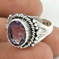 thumbnail image 2 of Genuine Amethyst Purple Gemstone Womens Ring, Thanksgiving Bridesmaid Gifts Jewelry, Bohemian Daughter February Birthstone, Mothers Day Gifts (amethyst, Size 7), 2 of 3