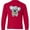 Red, variant on Inktastic Cute Koala Bear Long Sleeve Youth T-Shirt