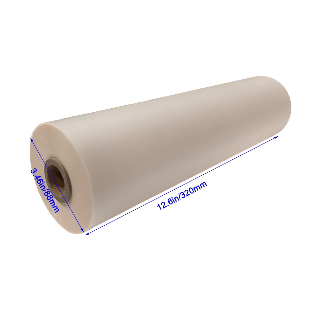 INTSUPERMAI 2 Rolls 25"*1312' Bopp Matte Thermal Laminating Films Satin/Matte/Falt UV Luster Hot