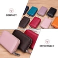 thumbnail image 3 of unbranded Billetera Roja Con Compartimentos Y Protección Rfid Para Tarjetas, 3 of 8