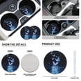 thumbnail image 6 of Uorisanigo Blue Purple Butterfly 10 Pieces Auto Seat Cover Car Steering Wheel Accessories Seat Belt Pads Auto Water Cup Pad Keychains Soft Easy to Install and Clean Auto Interior for Car SUV, 6 of 7