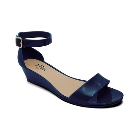 

Wegde Paris Color: Navy Size: 7