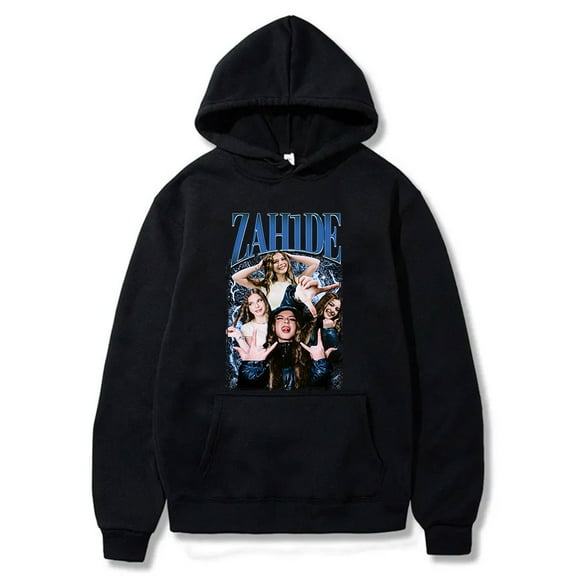 Zahide Rapper Vintage 90's Pullover Hoodies Cosplay Unisex Fashion HipHop Long Sleeve Sweatshirts