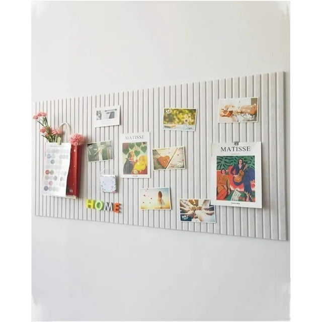 Bulletin Board x cm Decorative Felt PinBoard .cm Thick Foldable Photo Display Board with SelfAdhesive Tape Vision Board for School Home Kitchen Office Walls/Dark Camel