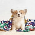 thumbnail image 4 of Naloa Starfish And Turtle Dog Blanket, 3 Sizes Cat Blanket for Indoor Cats Large Medium Small Dog Gifts-Small, 4 of 8