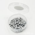 thumbnail image 1 of Caja redonda de 50 piezas para pulir uñas engrosadas, anillo de arena pequeño, mini eje giratorio de repuesto, anillo de arena para eliminar piel muerta, uña cebra blanca, 1 of 6