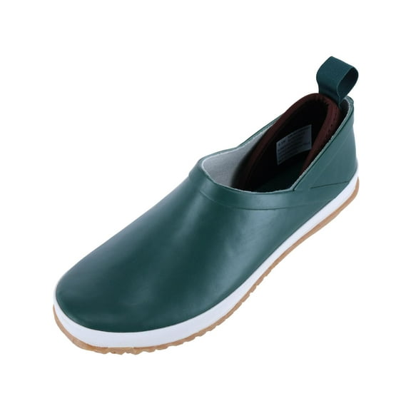 Jambu Women's Bumblebee Garden Ready Slip-On Waterproof Shoes, Hunter Green  Brown,7.5 M US