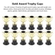 thumbnail image 3 of Mini Trofeos, Vasos De Trofeo Dorados De Plástico Resistente, Seguros Y Duraderos, 12 Piezas Para Fiesta, 3 of 7