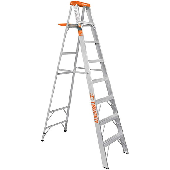 Escalera de tijera Tipo ll Truper EST-27 7 escalones con bandeja