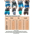 thumbnail image 2 of CVLIFE Men's Hawaiian Beach Board Shorts Drawstring Waist Quick Dry Swim Trunks with Mesh Lining Plus Size, 2 of 3