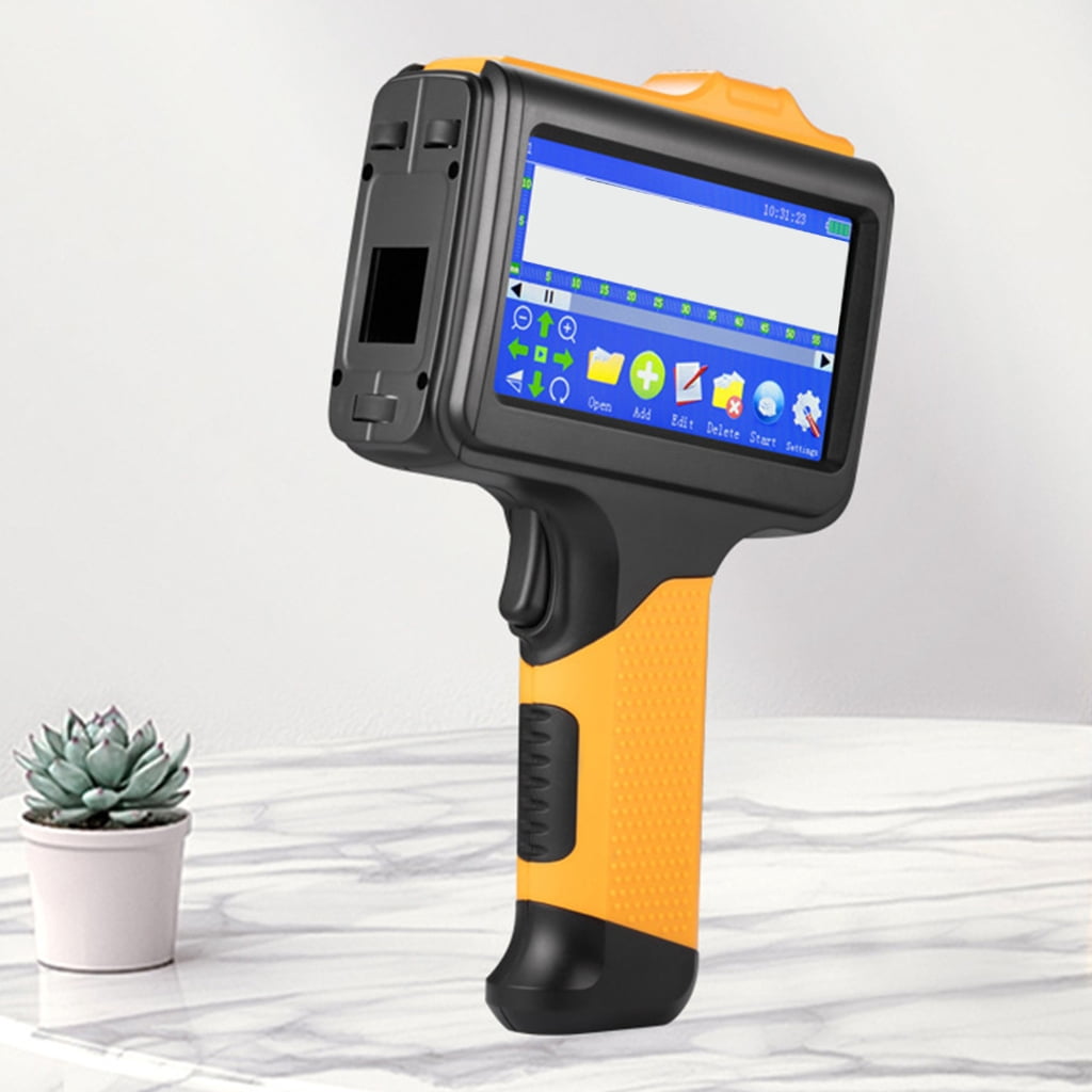 WINDLAND Plastic Hand Jet Handhelds Thermals Inkjet Printers for Logos Expiry Date Label