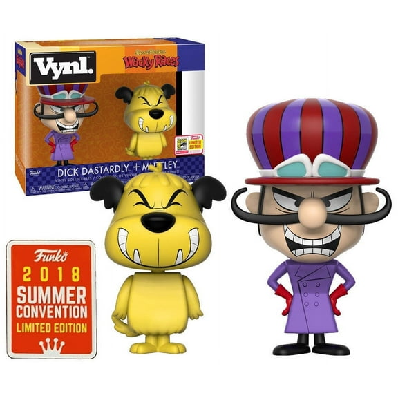 Funko Hanna-Barbera Wacky Races Dick Dastardly Muttley Vynl 2 pack