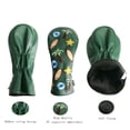 thumbnail image 3 of Funda para palo de golf, exquisita funda de madera bordada con interior de terciopelo, funda protectora de tres colores, 3 of 6