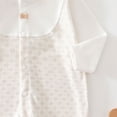 thumbnail image 5 of CAUYDY 0 3 6 9 12 18 24 Months Preemie Girls Sleepwear Baby Clothes Newborn Long Sleeve Romper Fall Winter Infant Girl Soft Pajamas Toddler Bodysuit Sizes 9-12 Months,Light Gray, 5 of 7