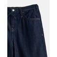 thumbnail image 3 of Weekend Academy Girls Tie Waist Cotton Jeans, Sizes 4-18, 3 of 3