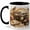 Black, variant on Vintage Camera Coffee Mug, Floral Bird Photography Mug, Retro Camera Ceramic Mug, Photographer Gift, Cottagecore Photo Lover Cup, 11 oz