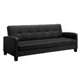 thumbnail image 1 of DHP Delaney Sofa Sleeper, Black, 1 of 4