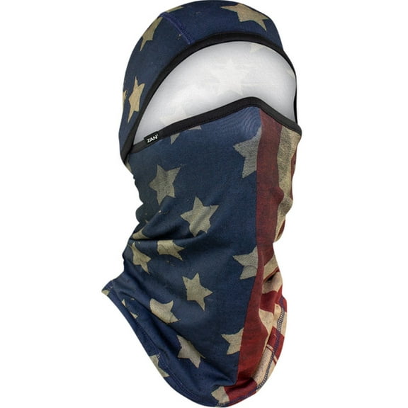 Zan Headgear Sportflex Convertible Balaclava Facemask Patriot