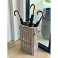 thumbnail image 6 of KOUBOO Unique Home Decor Oval Kobo 1-Hook Gray Brown Umbrella Holder with Galvanized Tin Drip Tray and Handles, 6 of 9