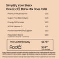 thumbnail image 6 of Root'd Multivitamin Powder for Men - 24 Vitamins & Minerals with&nbsp;3X&nbsp;Electrolytes - 6 Drink Packets, 6 of 8