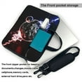thumbnail image 3 of Planets Collide Laptop Bag, 13 inch Laptop or Tablet, Business Casual Laptop Bag, 3 of 8