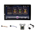 thumbnail image 1 of Single Din Car Stereo with Carplay Android Auto, 9 Inch HD Car Radio with Backup Camera Supports FM/AM Radio Mirror Link, 1 of 7