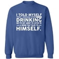 thumbnail image 2 of OXI Crewneck Sweatshirt - Basic Casual Sweatshirts for Men's and Women Fleece Sweatshirt Long Sleeve - Indigo Blue 2X-Large, 2 of 2