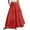 Watermelon Red, variant on FYEGRE Women's Flowy Solid Color High Waist Maxi Skirt Flowy A-Line Design with Elastic Waistband and Attached Belt Boho Skirts for Women Watermelon Red XL