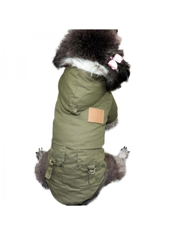 Dog Clothes for Small Medium Dogs Pet Puppy Dog Coat Fleece Lined